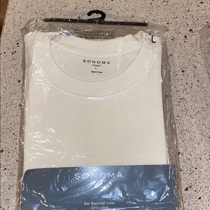 Sonoma thermal long sleeve crew